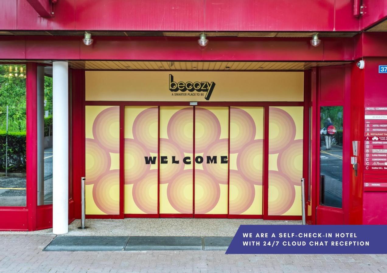 Becozy Au Parc Retro Edition Self-Check-In Rooms & Studios Freiburg im Üechtland Exterior foto