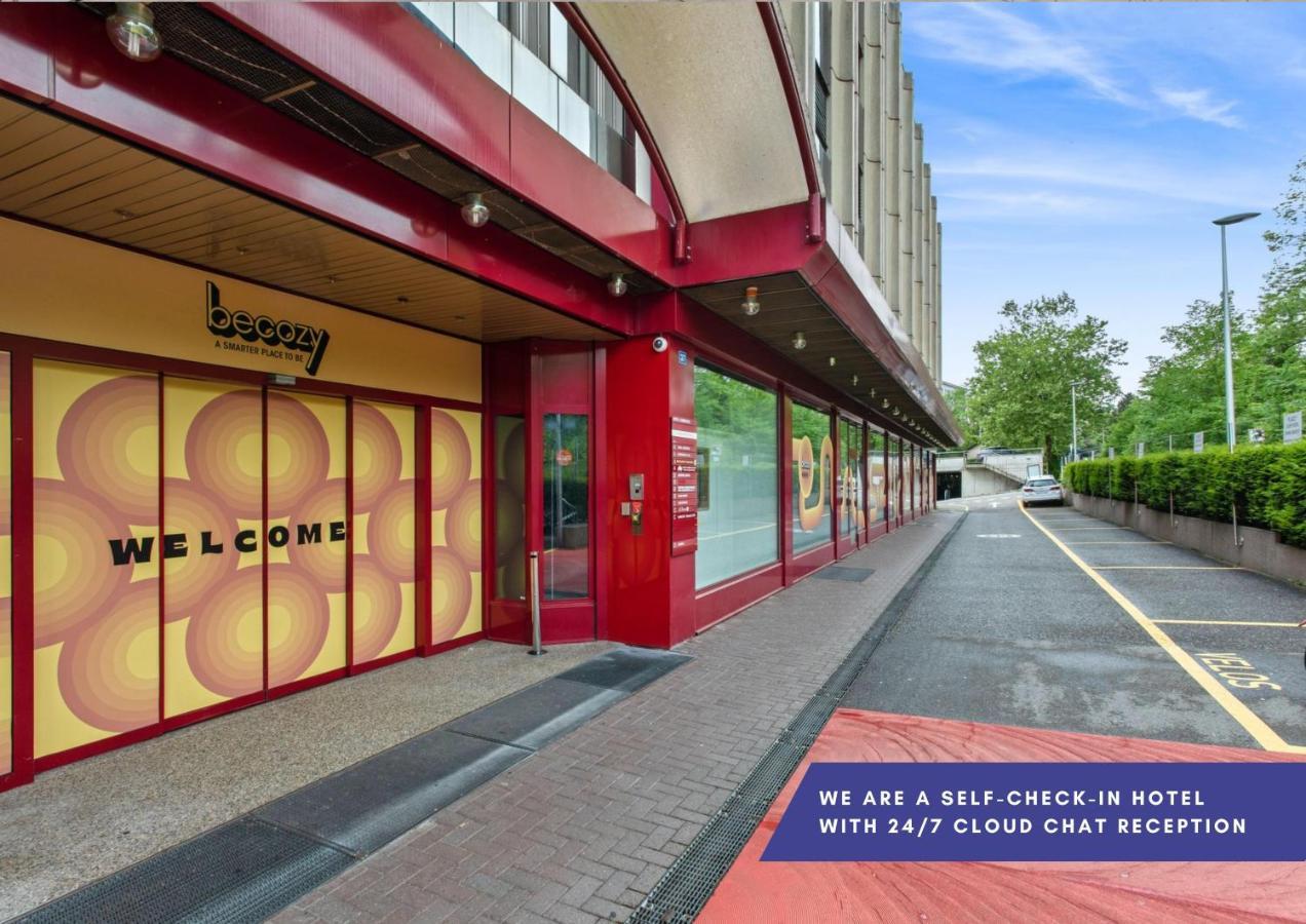 Becozy Au Parc Retro Edition Self-Check-In Rooms & Studios Freiburg im Üechtland Exterior foto